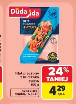 Filet pieczony z kurczaka Duda
