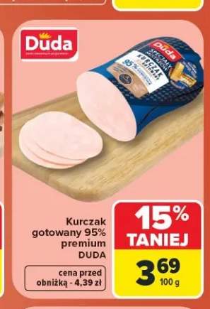 Kurczak gotowany 95% premium Duda