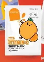 Maseczka do twarzy w płachcie Bonnyhill Real Vitamin-C