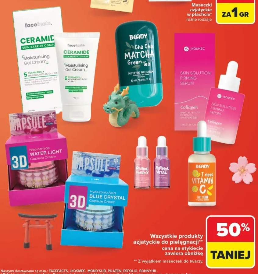 Produkty azjatyckie do pielęgnacji +8 wariantów