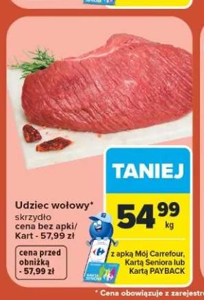 Udziec wołowy skrzydło