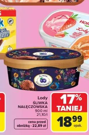 Lody Śliwka Nałęczowska