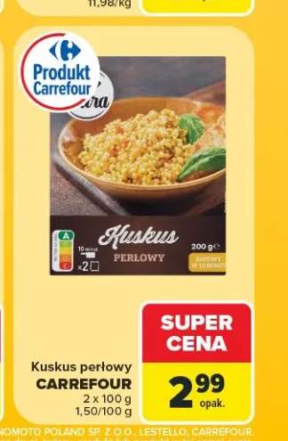 Kuskus perłowy Carrefour 2-pak