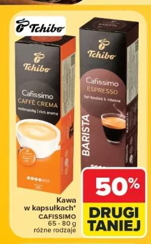 Kawa w kapsułkach Tchibo Cafissimo Caffè Crema