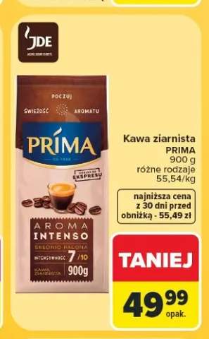 Kawa ziarnista Prima Aroma Intenso