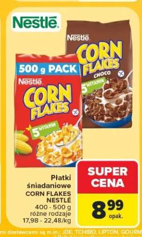 Płatki śniadaniowe Nestlé Corn Flakes +1 wariant