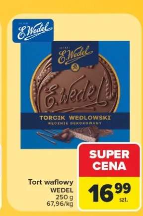 Tort waflowy Wedel