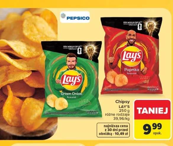 Chipsy ziemniaczane Lay's Paprika