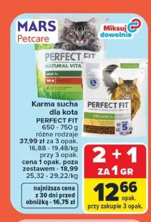 Karma sucha dla kota Perfect Fit Senior 7+