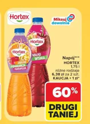 Napój Hortex jabłko wiśnia