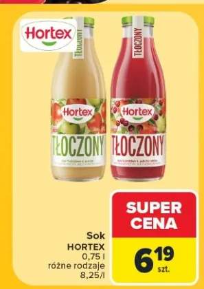 Sok tłoczony Hortex jabłko +1 wariant