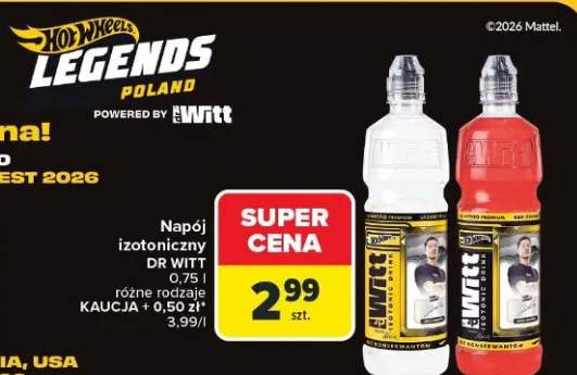 Napój izotoniczny Dr Witt Lychee