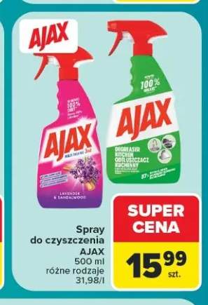 Spray do czyszczenia Ajax Multi-Tasking Lavender & Sandalwood +1 wariant