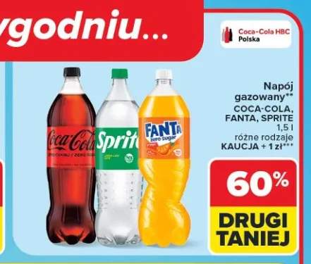 Napój gazowany Fanta Zero Sugar +1 wariant
