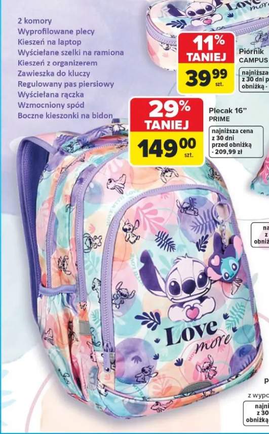 Plecak CoolPack Prime Stitch 16"