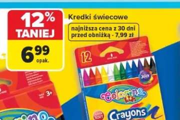 Kredki świecowe Colorino