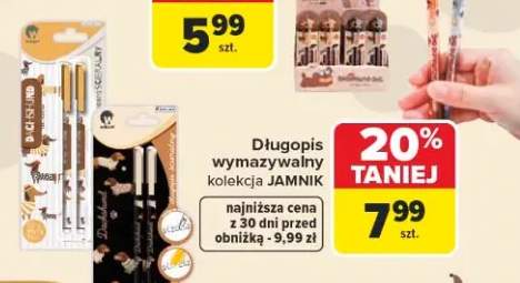 Długopis wymazywalny Wikam kolekcja JAMNIK