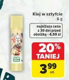 Klej w sztyfcie BIC