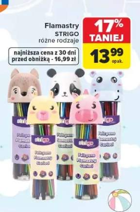 Flamastry Strigo Panda +2 warianty