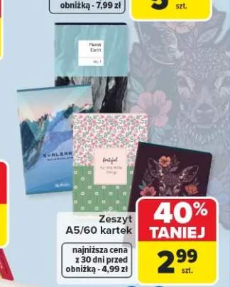 Zeszyt A5/60 kartek Herlitz
