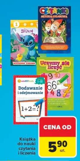 Książka do nauki czytania i liczenia