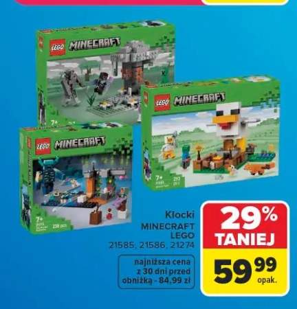 Klocki LEGO Minecraft 21586 +1 wariant