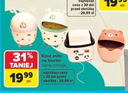 Kosz mini na biurko Wikam