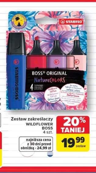 Zestaw zakreślaczy Stabilo Boss Original Wildflower Edition