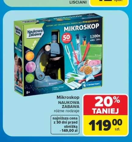 Mikroskop Naukowa Zabawa Clementoni