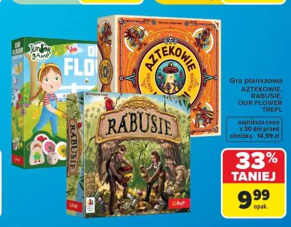 Gra planszowa Aztekowie Trefl +2 warianty