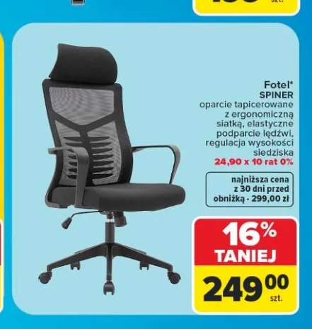 Fotel SPINER