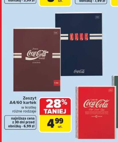 Zeszyt A4 60 kartek w kratkę Interdruk