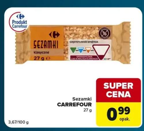 Sezamki klasyczne Carrefour