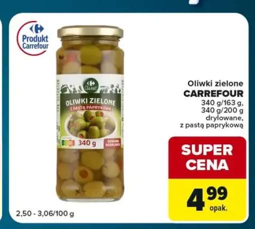 Oliwki zielone drylowane Carrefour Classic
