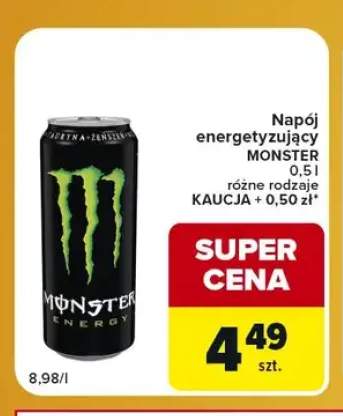 Napój energetyzujący Monster
