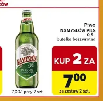 Piwo Namysłów Pils