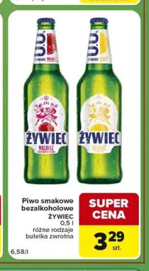 Piwo smakowe bezalkoholowe Żywiec Lemonż +1 wariant