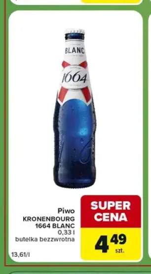 Piwo Kronenbourg 1664 Blanc