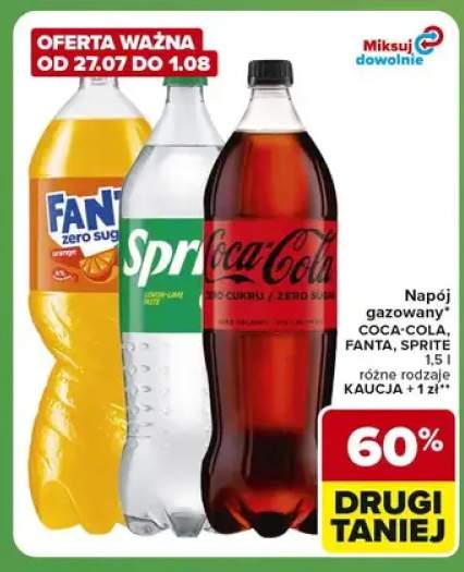 Napój gazowany Sprite +2 warianty