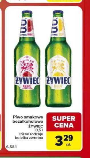 Piwo bezalkoholowe Żywiec Lemonż +1 wariant