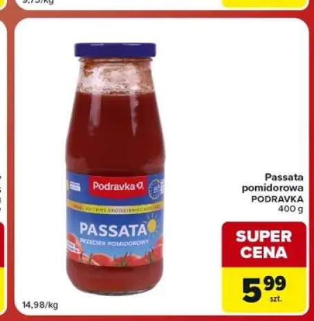 Passata pomidorowa Podravka