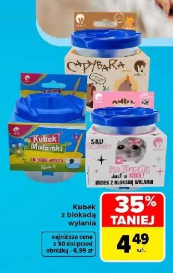 Kubek malarski z blokadą wylania Wikam