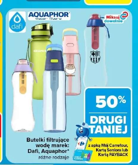 Butelka filtrująca wodę Aquaphor +1 wariant