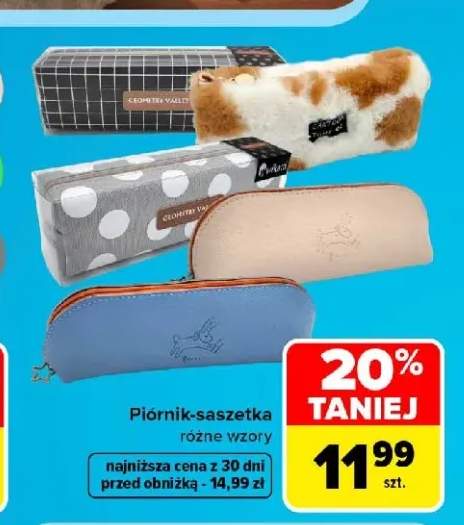 Piórnik saszetka