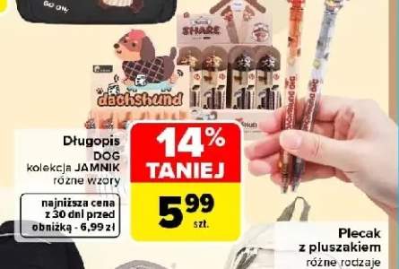 Długopis Wikam kolekcja Jamnik Dog