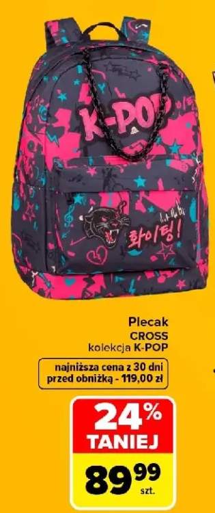 Plecak CROSS kolekcja K-POP