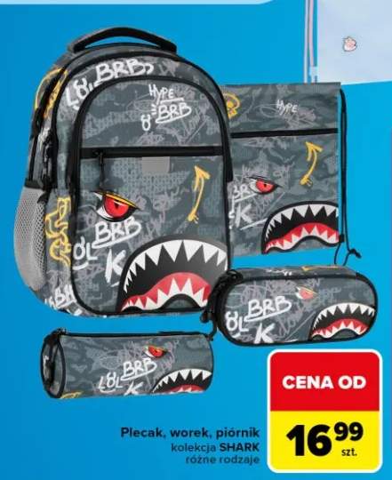 Plecak kolekcja SHARK +2 warianty