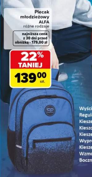 Plecak młodzieżowy CoolPack Alfa