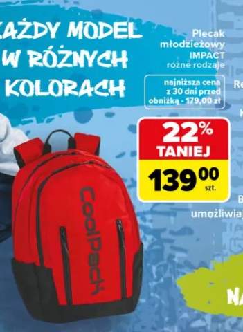 Plecak młodzieżowy CoolPack Impact