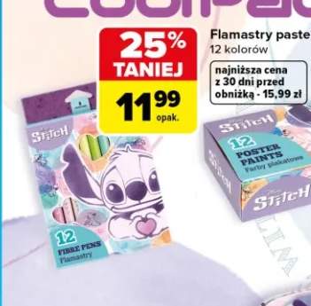 Flamastry pastelowe CoolPack Stitch
